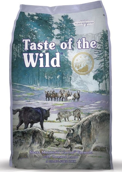 Picture of Taste of the Wild Sierra Mountain Canine with Roasted Lamb – 2 kg Bag