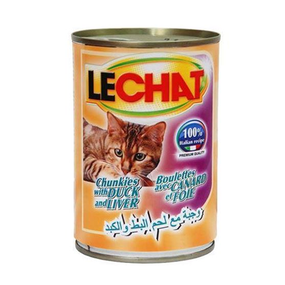 Picture of LECHAT CAN - DUCK AND LIVER 400 G (6/pack)