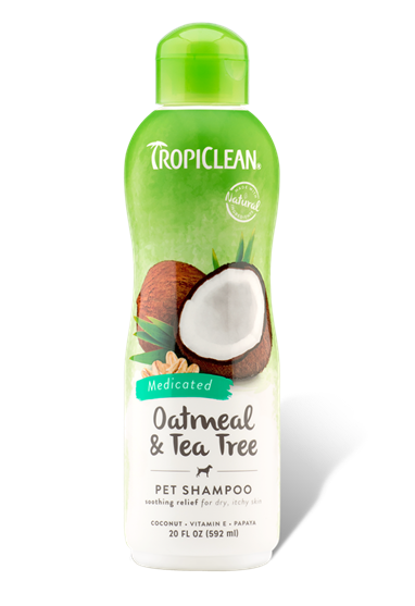 Picture of TropiClean® Oatmeal & Tea Tree Shampoo 355ml