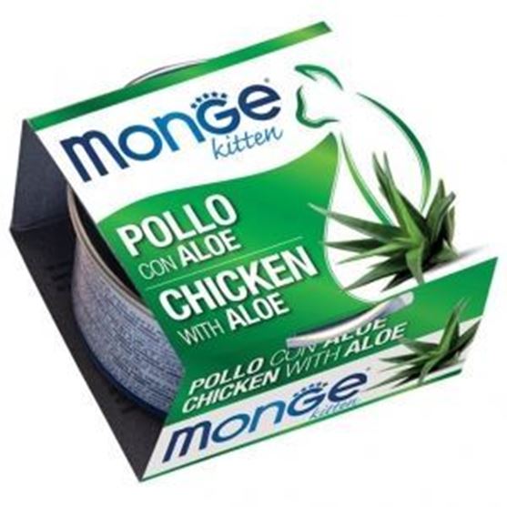 Picture of Monge Chicken & Aloe – Kitten(12/pack)