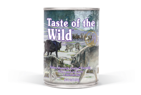 Picture of Taste of the Wild Sierra Mountain Canine Recipe with Lamb in Gravy  374g (12/pack)