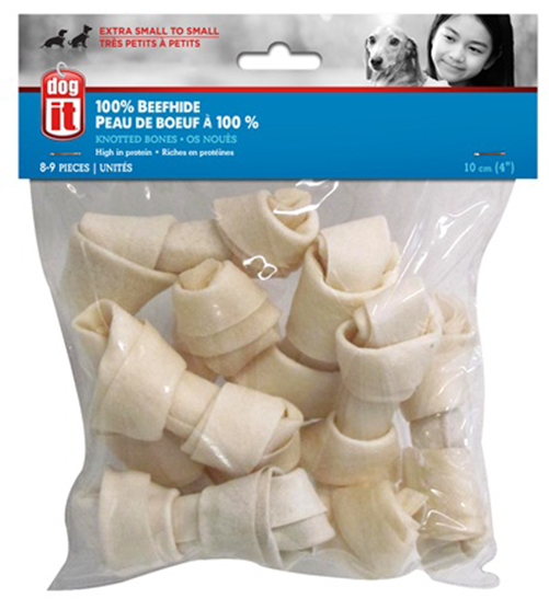 Picture of Dog it® 8 Rawhide bones for small & extra small dogs