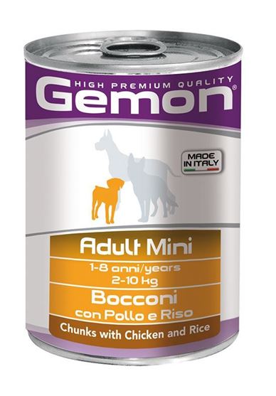 Picture of Gemon Chunks with Chicken and Rice – Adult Mini 415 g