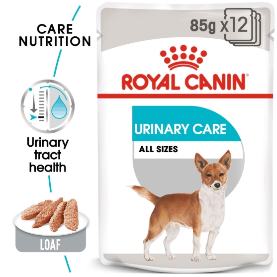 Picture of Royal Canin Urinary Care Adult Wet Dog Food Loaf 85g  (12/Pack)