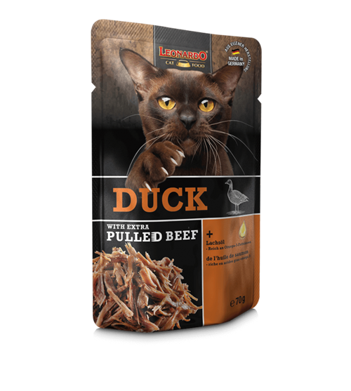 Picture of Leonardo® Duck + extra pulled Beef (16 x 70 g)