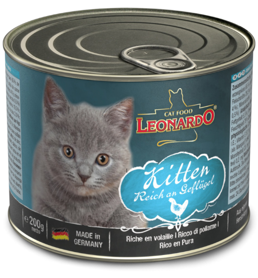 Picture of Leonardo® Kitten Grain-Free  - Rich in Poultry(6/pack)