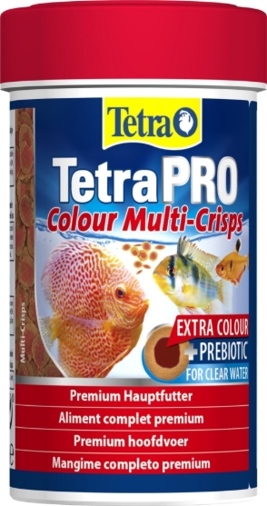 Picture of TetraPRO Colour Multi-Crisps  Tropical Fish Food   500ml