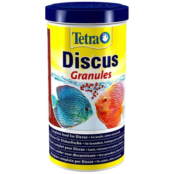 Picture of Tetra Discus Granules Premium Fish Food (1 Litre / 300g Container)
