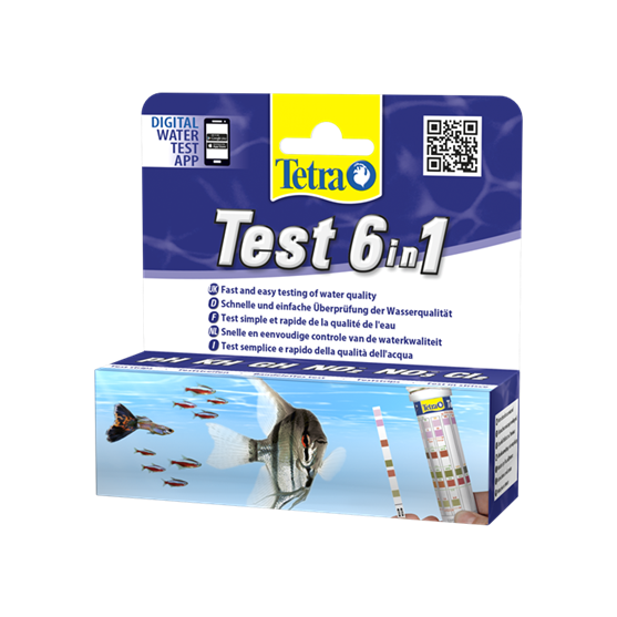 Picture of Tetra Test 6in1 25 strips