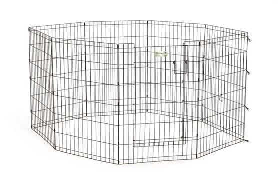 Picture of Midwest 48" Contour Black Exercise Pen