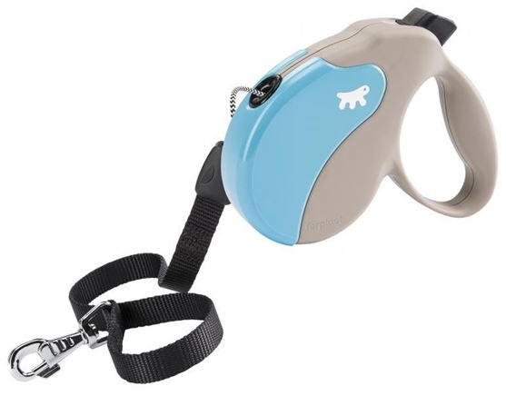 Picture of Ferplast Amigo Tape (L) Dog Lead- Beige Blue