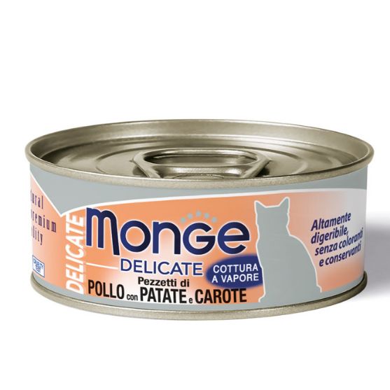 Picture of Monge Delicate  chicken with potatoes and carrots 80g (12/pack)