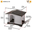 Picture of Ferplast Dogvilla 70 Outdoor Plastic Dog House