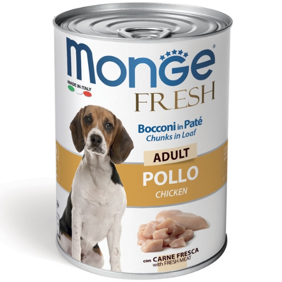 Picture of Monge Fresh Adult Chicken 400g - (6/Pack)