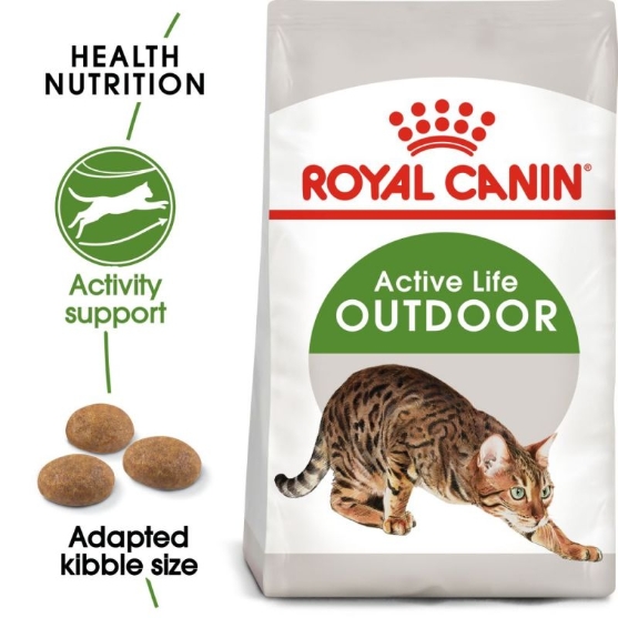 Picture of Royal Canin  Active Life Outdoor Dry Cat Food 2kg