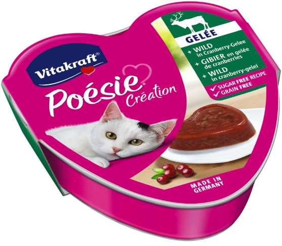 Picture of Vitakraft Poésie Game Tray And Cranberries In Jelly (3/pack)