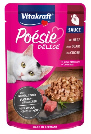 Picture of Vitakraft Poésie Deli Heart in Sauce (3/pack)