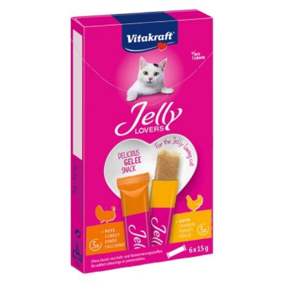 Picture of Vitakraft Jelly Lovers – Chicken & Turkey 6 x 15g