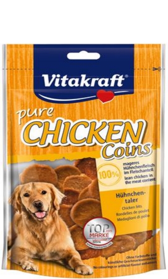 Picture of Vitakraft Pure Chicken chicken coins, 80g