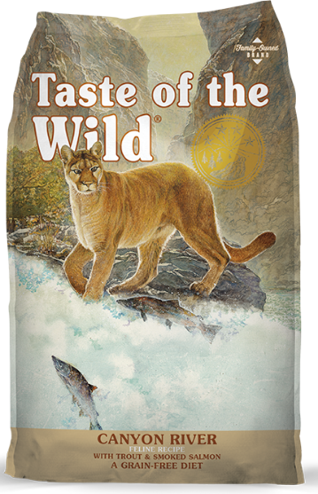 Picture of Taste of the wild (Cats)  Canyon River with Trout & Smoked Salmon 5LB