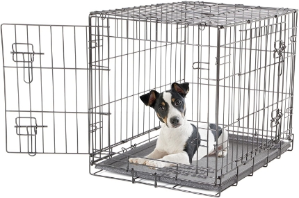 Picture of Dogit 2 Door Wire Home, Black, Small