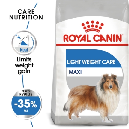 royal canin maxi light weight care dog food 15kg