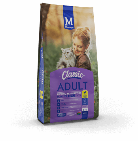 Picture of Montego Classic Adult Chicken Cat Food 700g