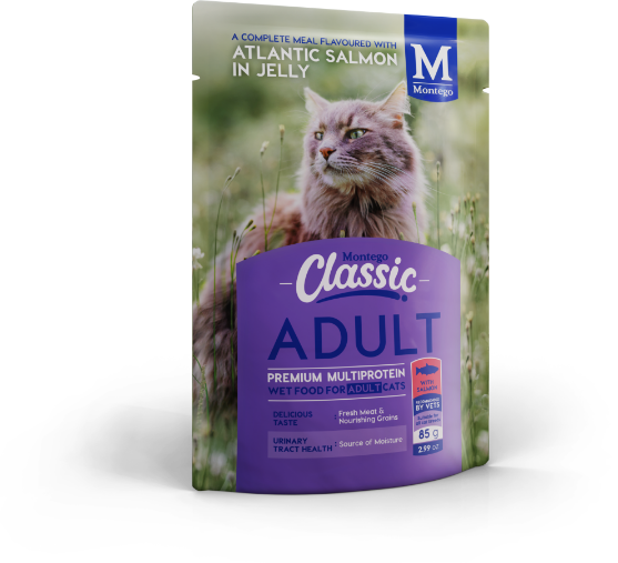 Picture of Montego Classic Adult -  Salmon Wet Cat Food 85 g (12/pack)