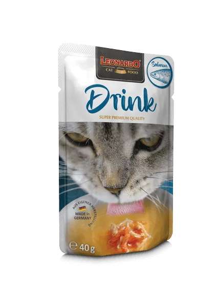 Leonardo® Drink Salmon (20 x 40 g) | CATS