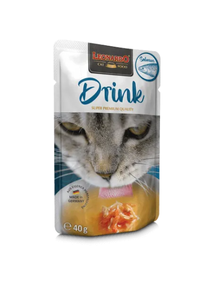 Picture of Leonardo  Drink Salmon Flavor  40g Pouch (20/Pack)