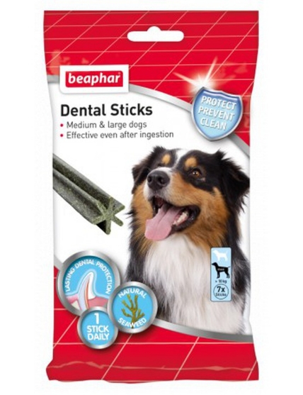 Picture of Beaphar Dental Sticks for Medium & Large Dogs