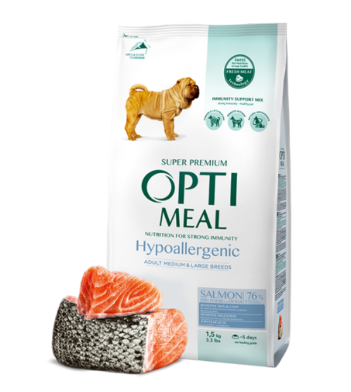 Picture of Optimal Hypoallergenic Dog Salmon 20kg 