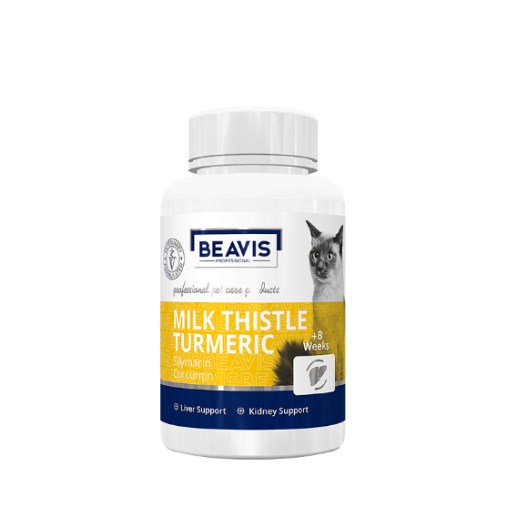 Picture of  Beavis Milk Thistle Turmeric  Cats 100 Tablet