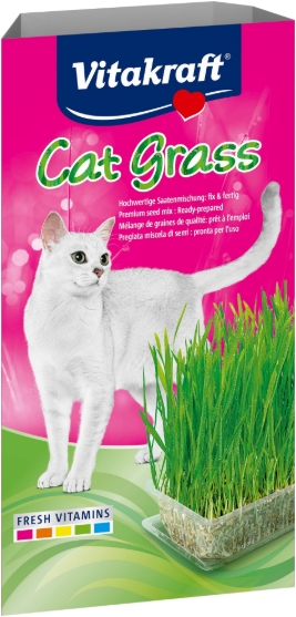Picture of Vitakraft Cat Grass Grow Kit (120g)