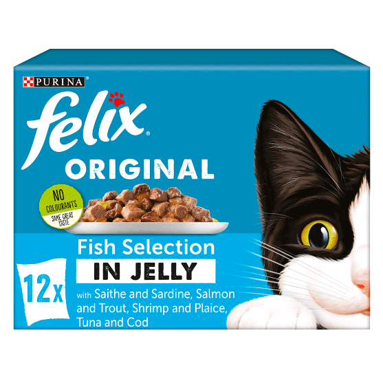 Picture of FELIX® Original Fish Selection in Jelly 100g (12/pack)