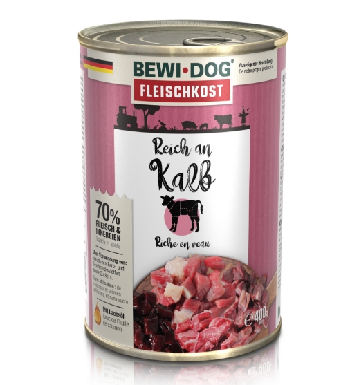 Picture of BEWI DOG rich in Veal 400g (3/pack)