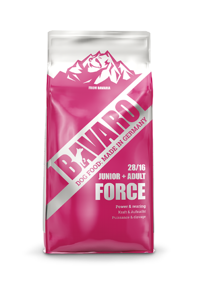 Picture of Josera Bavaro Force 28/16 Junior + Adult Dry Dog Food - 18 kg