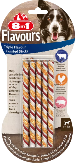 Picture of 8in1 Triple Flavour Twisted Sticks 10pcs