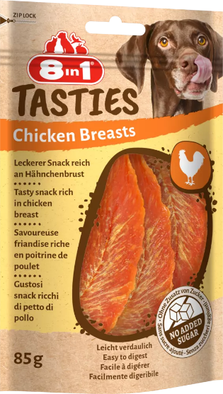 Picture of 8in1 Tasty Chicken Breasts 80g