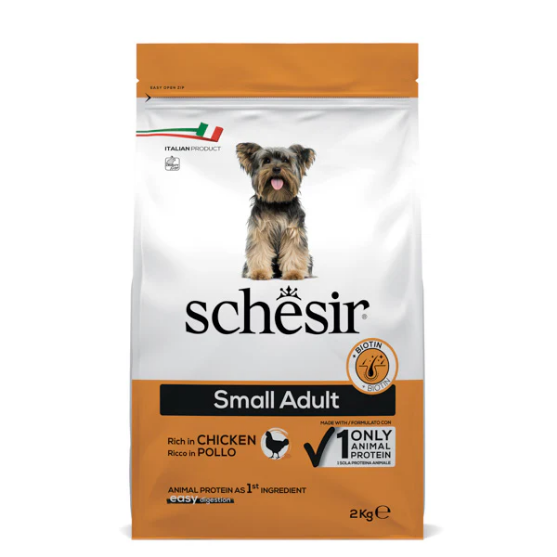 Picture of Schesir Adult Dog Small Adult Rich In Chicken 2kg