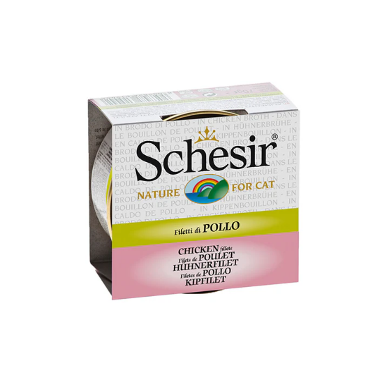 Picture of Schesir Chicken Fillets in broth 70g in can