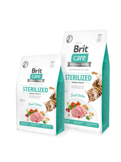 Picture of Brit Care Cat Grain-Free STERILIZED URINARY HEALTH 2kg