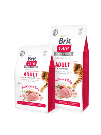 Picture of Brit Care Cat Grain-Free ADULT ACTIVITY SUPPORT 2kg