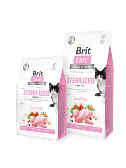 Picture of Brit Care Cat Grain-Free STERILIZED SENSITIVE 7kg