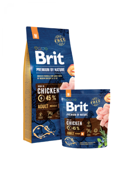 Picture of Brit Premium by Nature Adult M 3kg