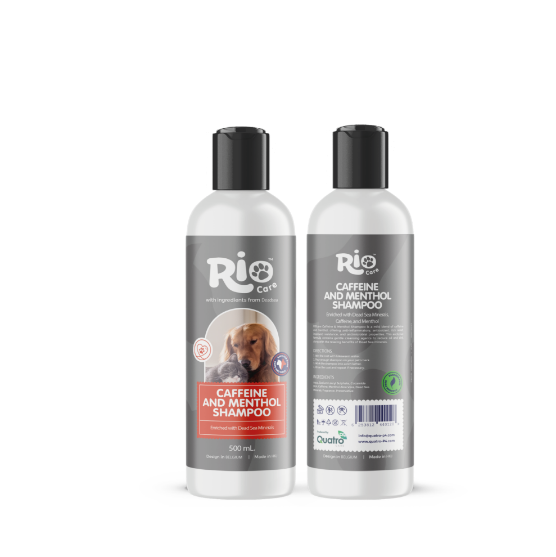 Picture of Rio Care Caffeine and menthol shampoo 500ml   