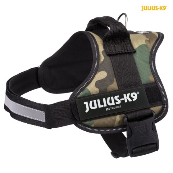 Picture of Trixie Julius-K9 Powerharness L - camouflage