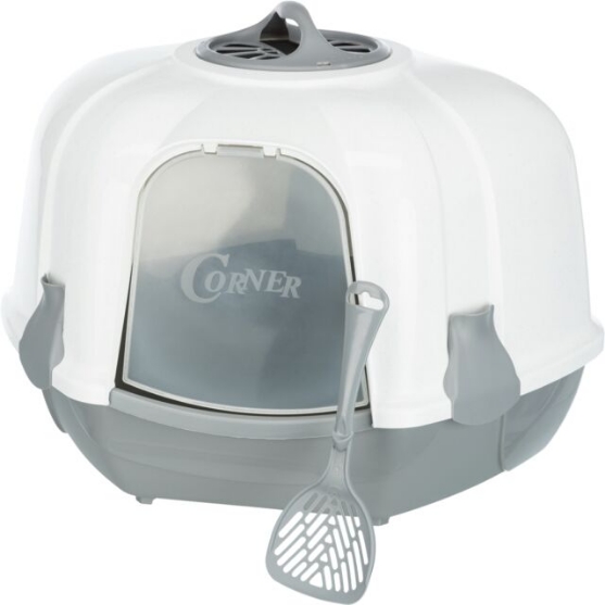 Picture of Trixie Maro Corner Litter Tray, with Hood