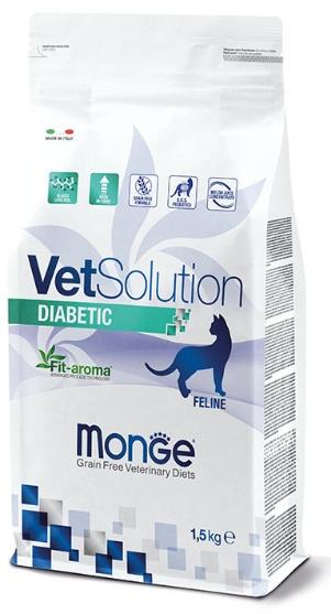 Picture of Monge VetSolution Diabetic Feline 1.5kg