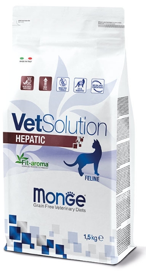 Picture of Monge VetSolution Hepatic Feline 1.5kg